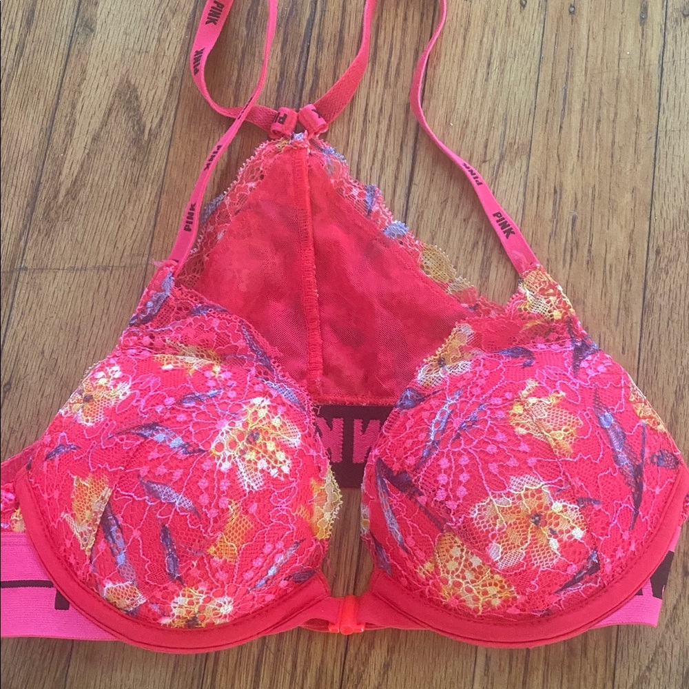 Floral Lace Bra by PINK Victoria's Secret 30A